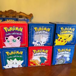 1999 Pokemon 23 Karat Gold-plated Collectible Set From Burger King