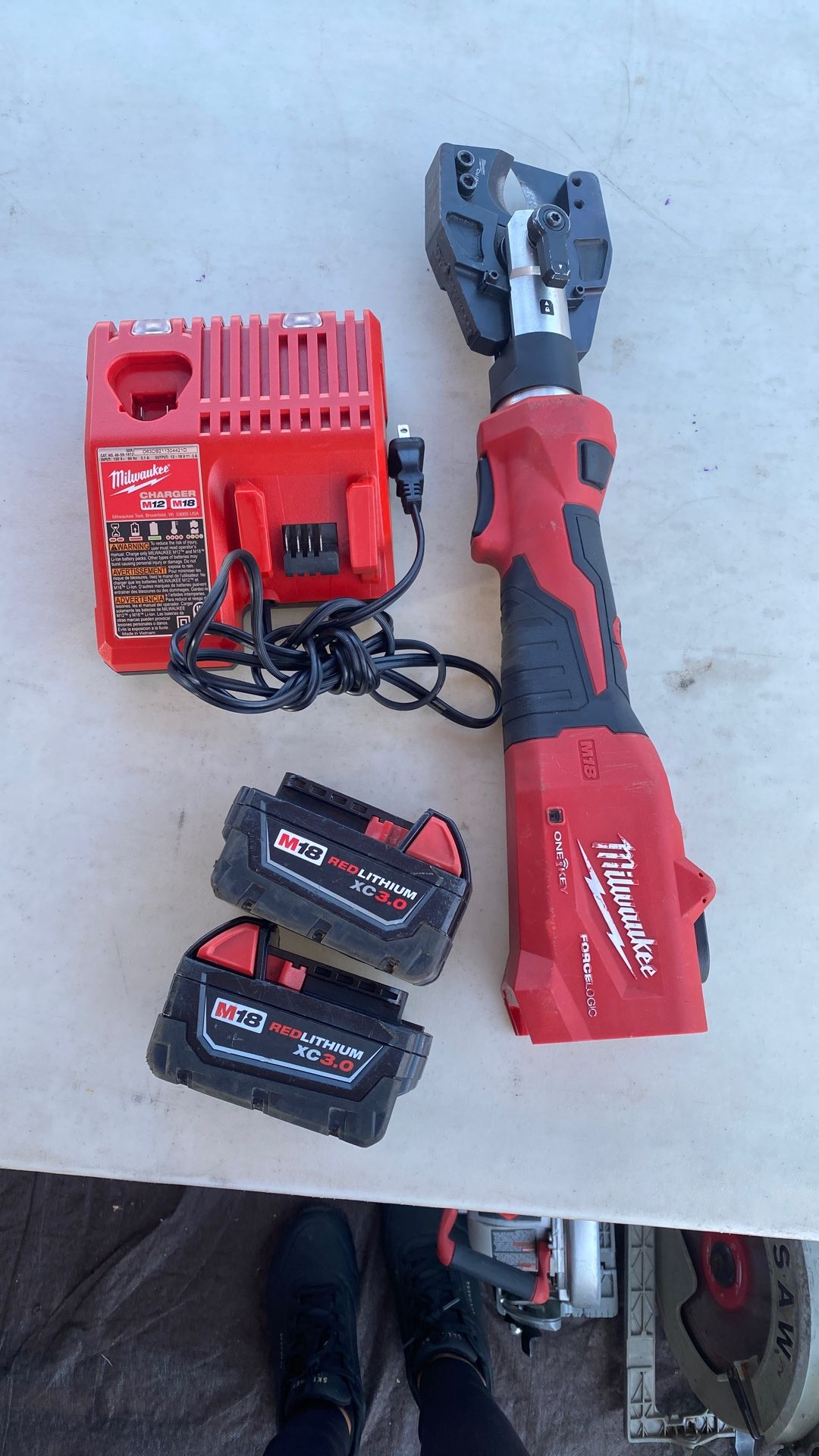 Milwaukee Forcelogic One Key Utility Crimper