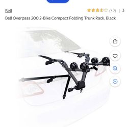 Bell Overpass 200 2-Bike Compact Folding Trunk Rack