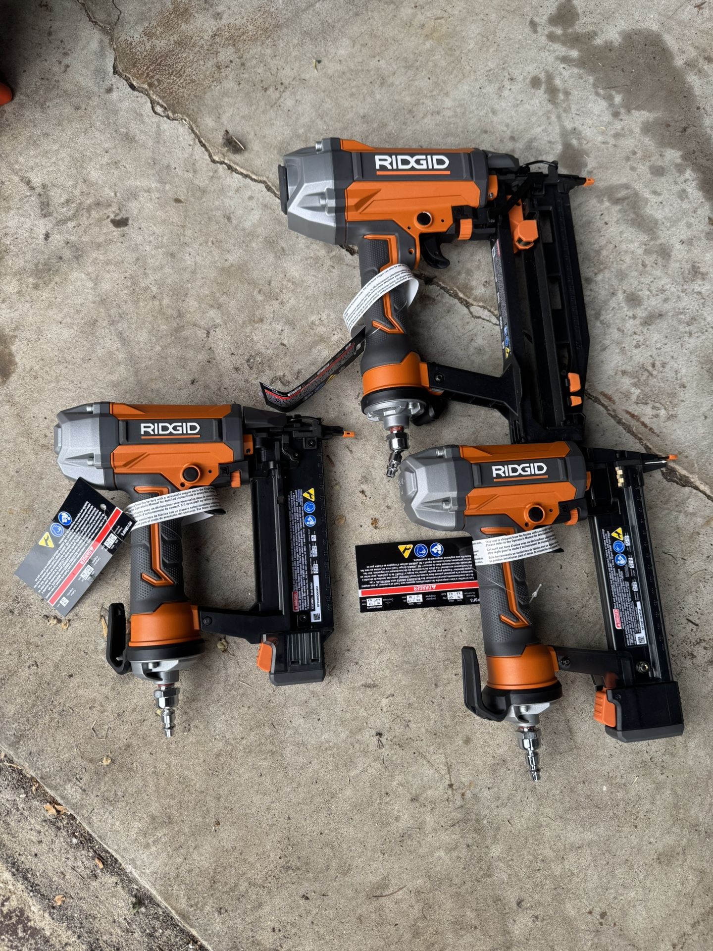 Brand New RidGid Staplers