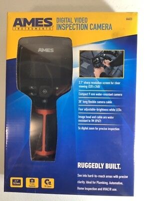 (NEW) Ames Instruments 2.7" Color Compact Digital Inspection Camera 