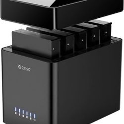 ORICO 5 Bay 3.5inch Hard Drive Enclosure USB 3.0 to SATA Magnetic Tool-Free