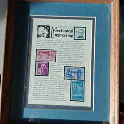 Mechanical engineering stamp frame