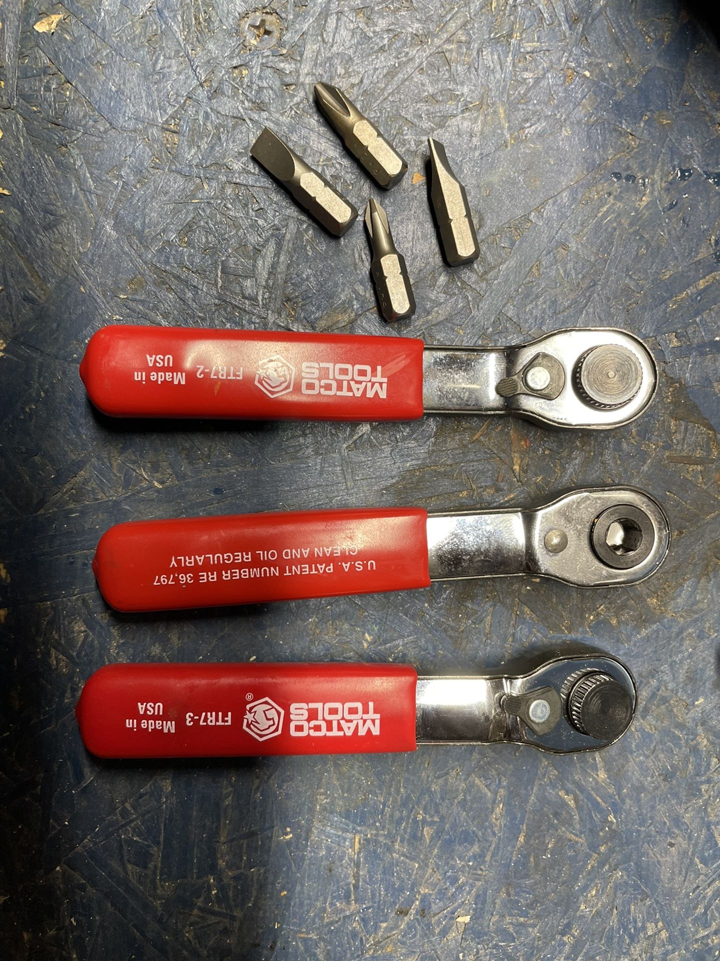 Matco Fine Tooth Off Set Ratchet Set