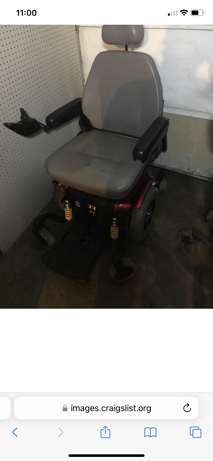 Jazzy Electric Wheel Chair 