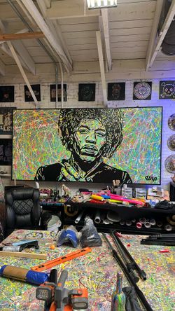Massive Jimmy Hendrix Piece 