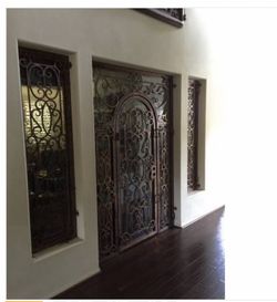 Wrought Iron Door