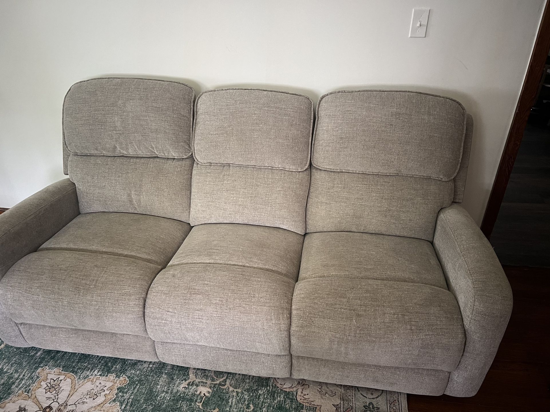 3-Seat, Reclining Couch