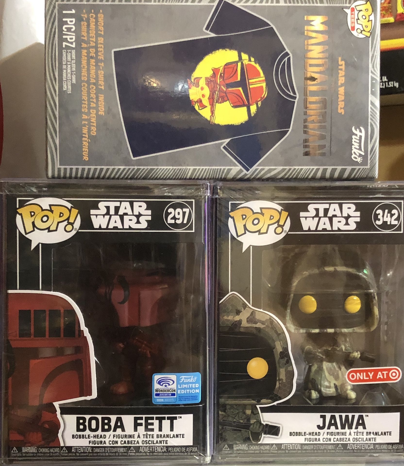 Funko Pop Star Wars The Mandalorian San Valentín Luke Skywalker & Grogu