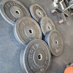 Bolt Bumper Plates 