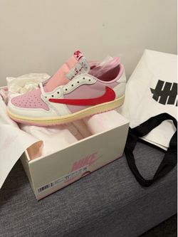 Jordan 1 low Travis Scott Sail Tropical Pink