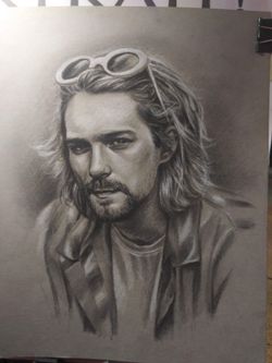 Original Charcoal Portraits 