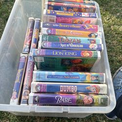 Disney VHS Tapes Vintage 1980’s  31 Total Lot  