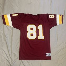Art Monk Washington Redskins Vintage Champion Jersey (Size 44/L)