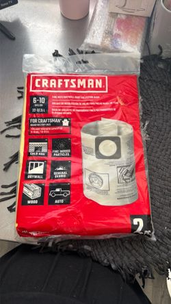 Craftsman dust bags
