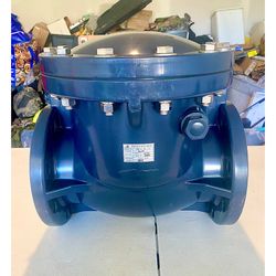 Kennedy 6” Flanged PVC Swing Check Valve | 150 PSI | Excellent Condition 