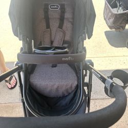 Baby Stroller + Car Seat