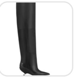 Naked Wolfe- Daphne Black Leather × 1