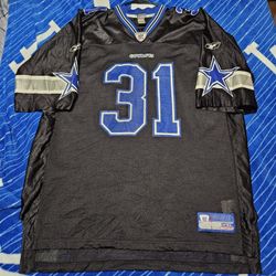 Used Vintage Dallas Cowboys Roy Williams Blk Alternate Reebok Jersey, Men's XXL