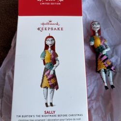 Disney Nightmare Before Christmas Sally Hallmark Ornament 