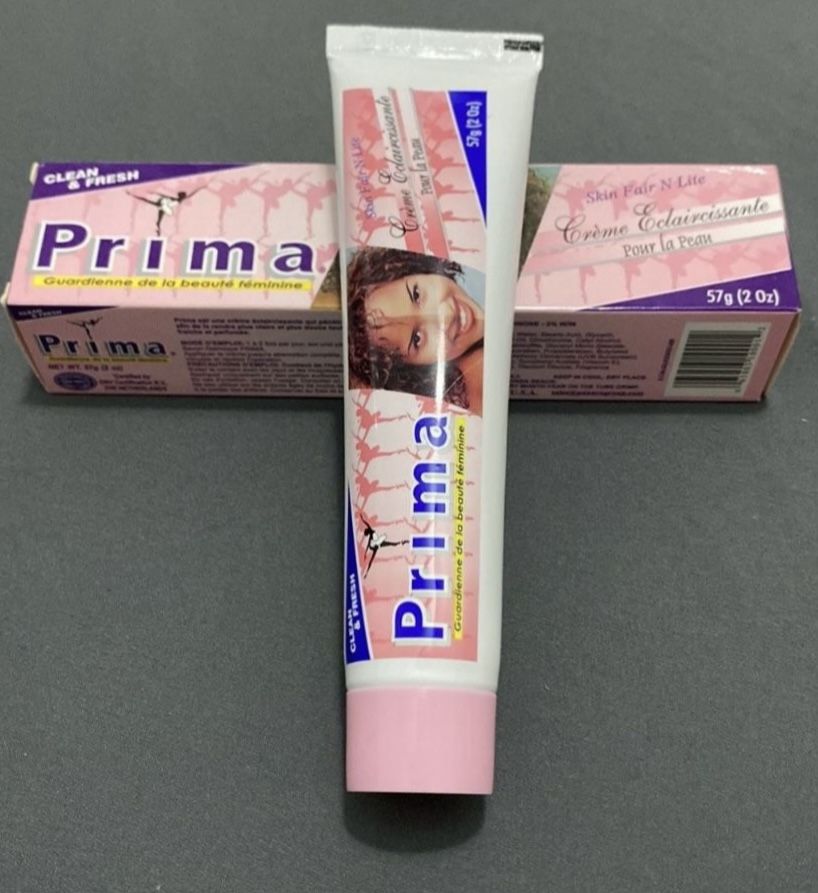 PRIMA Lightening Whitening Cream New with Box Full Size 2 Oz (57g)