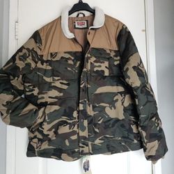 Men's Levi's Jacket XL Camouflage Chammara 