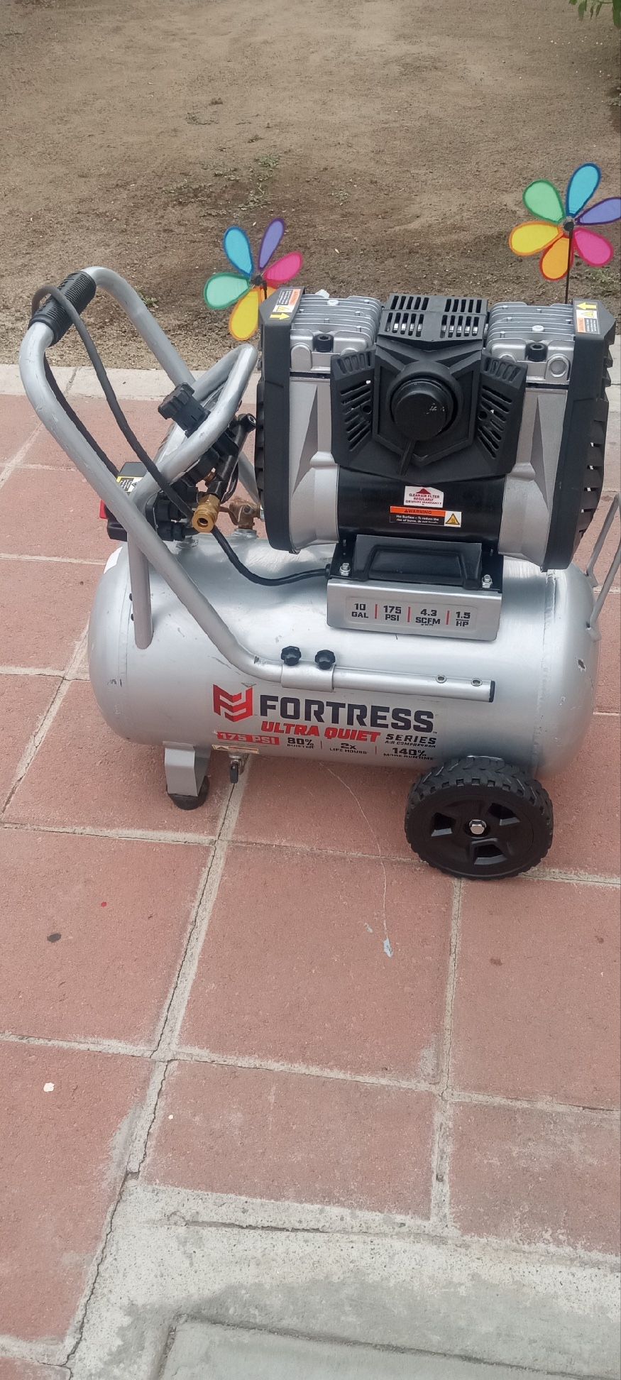 Fortress Silenced Air Compressor