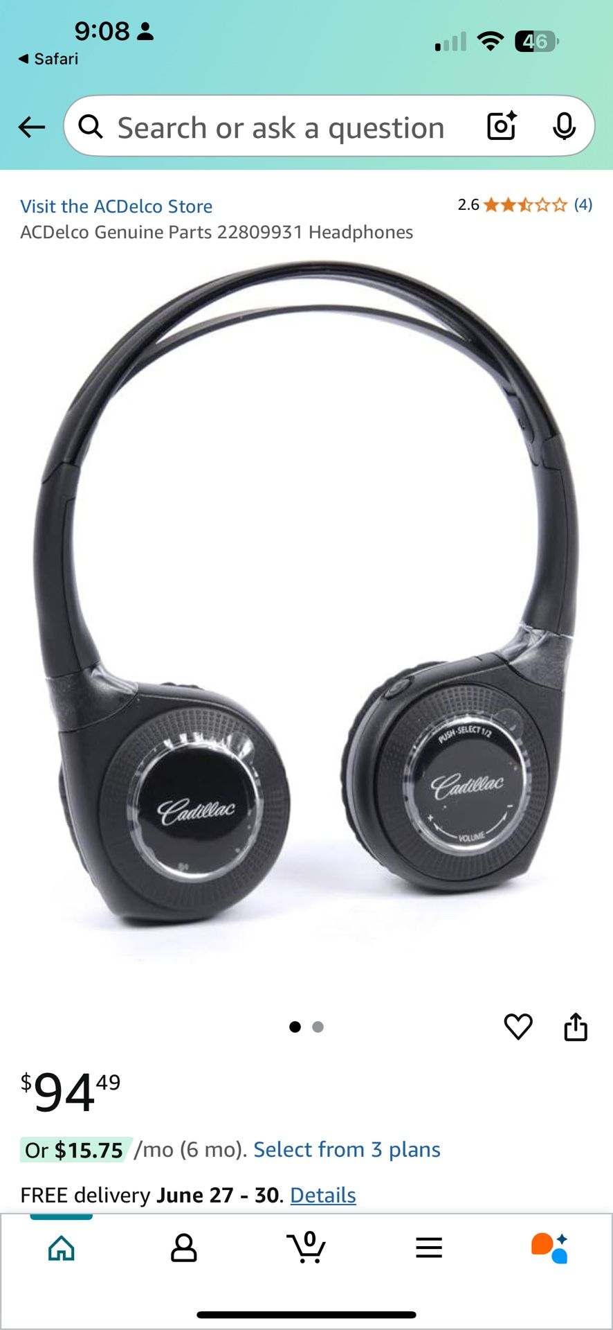Cadillac Analog Headphones