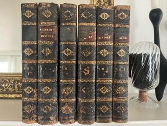 Antique Mosheim’s Ecclesiastical History from The Birth Of Christ, Vol. 1-6