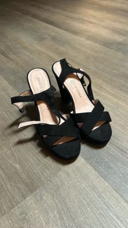 Black heels
