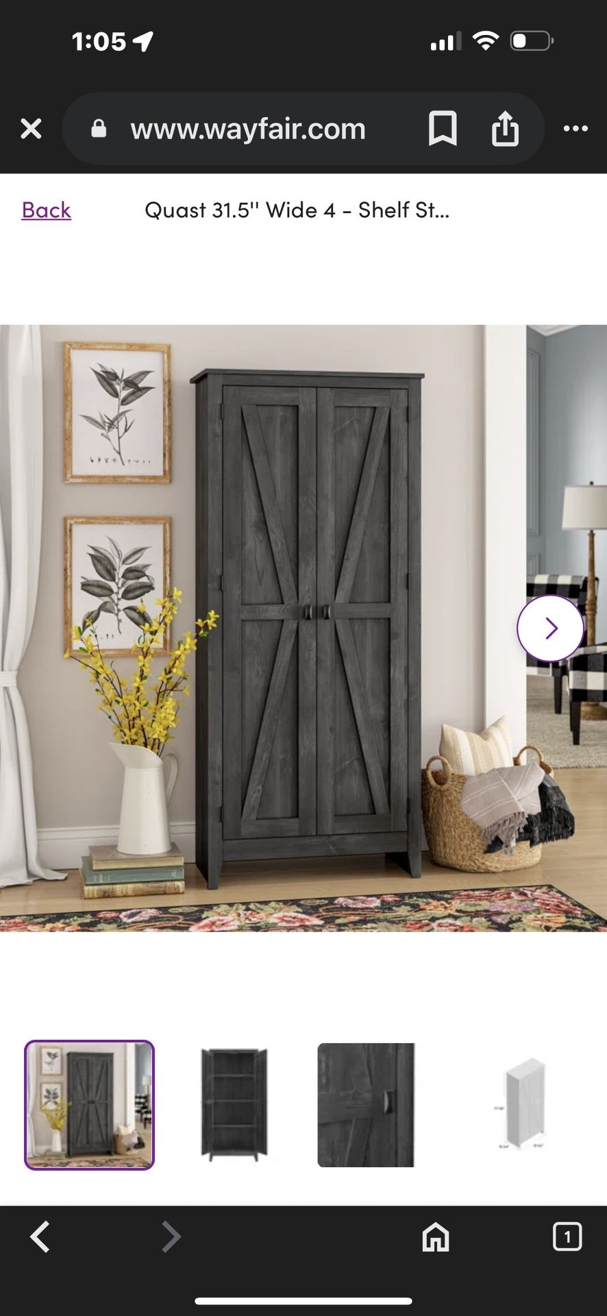 Laurel Foundry Modern Farmhouse Cabinet