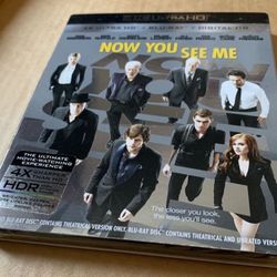 4k bluray now you see me blu ray brand new 