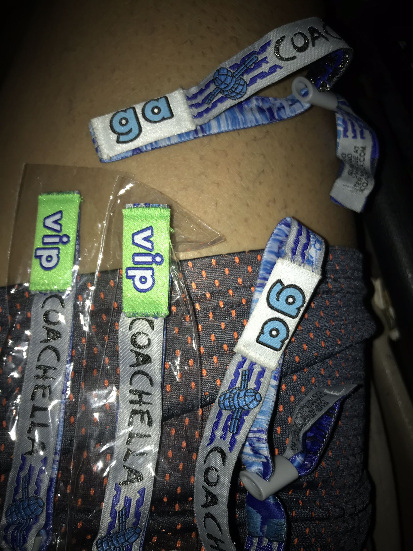 Coachella wristbands for sale