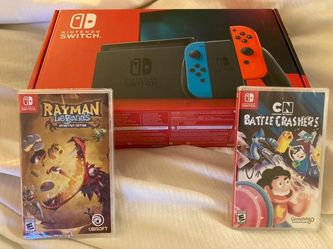 Nintendo switch brand new with games!