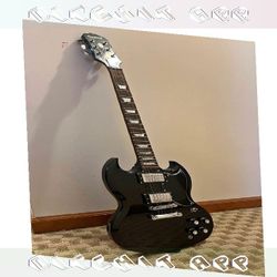 Electric Guitar Shred Music with Superior Sound Power phone whom