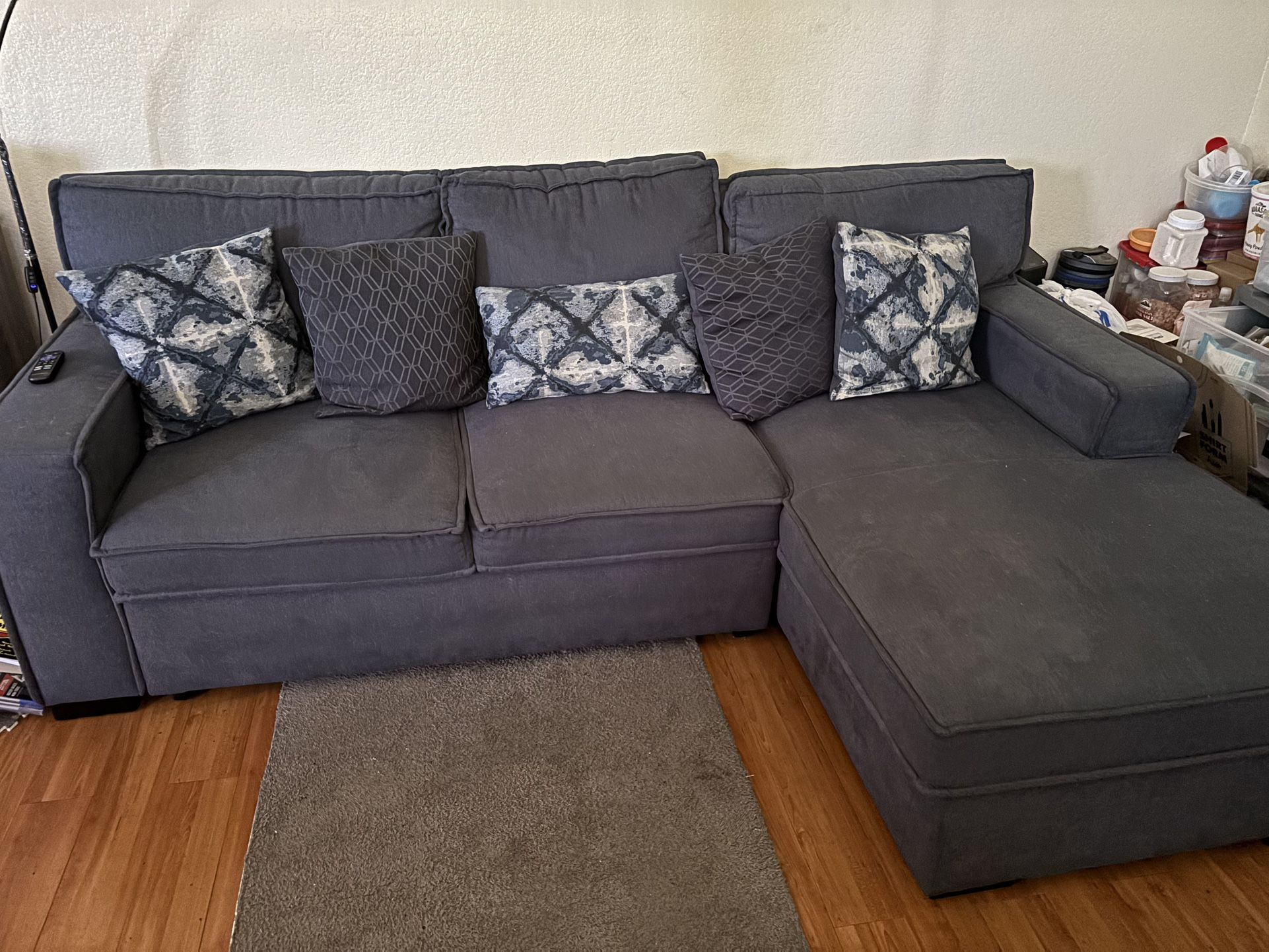 Sofa / Sleeper With Arm Chair