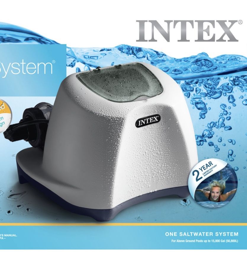 Intex Krystal Clear Saltwater Pool System – Model 26669EG (ECO6110)