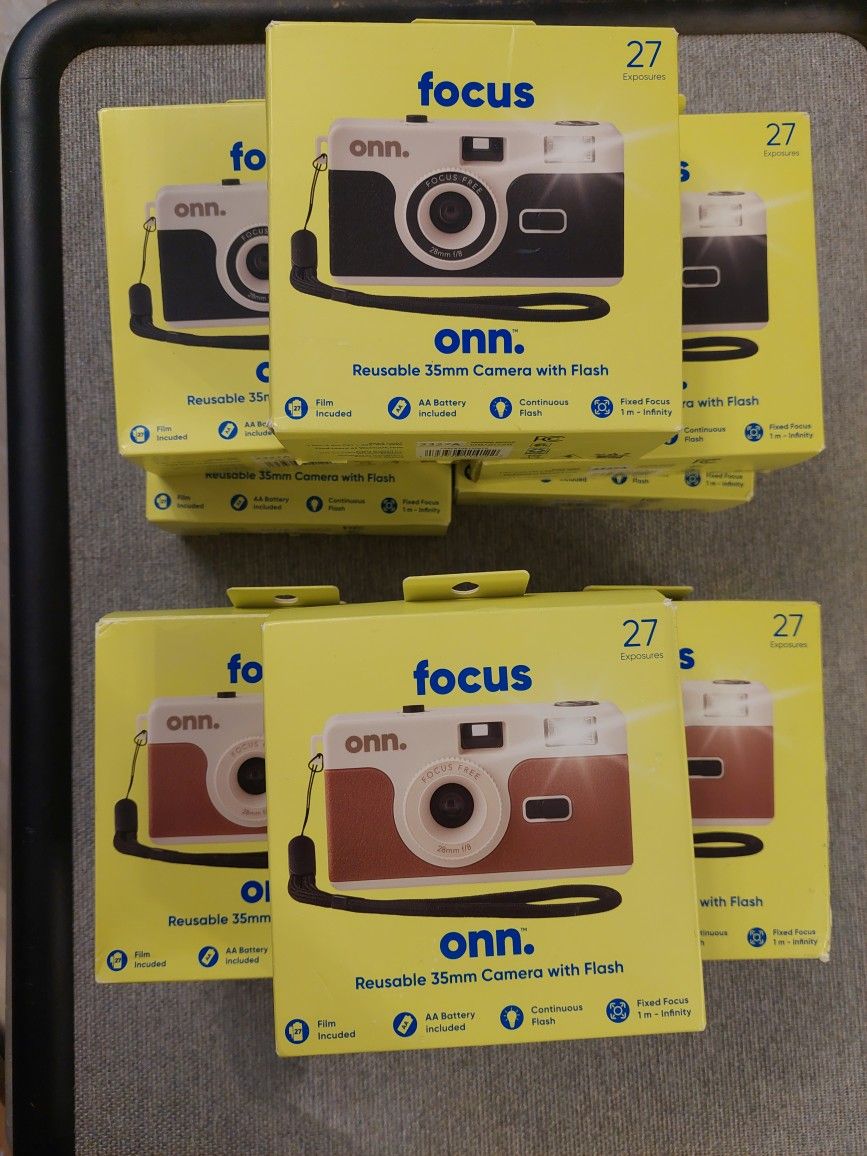 10 Pack- ONN 35MM REUSABLE CAMERA