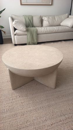West Elm Monti 30” Indoor/Outdoor Coffee Table