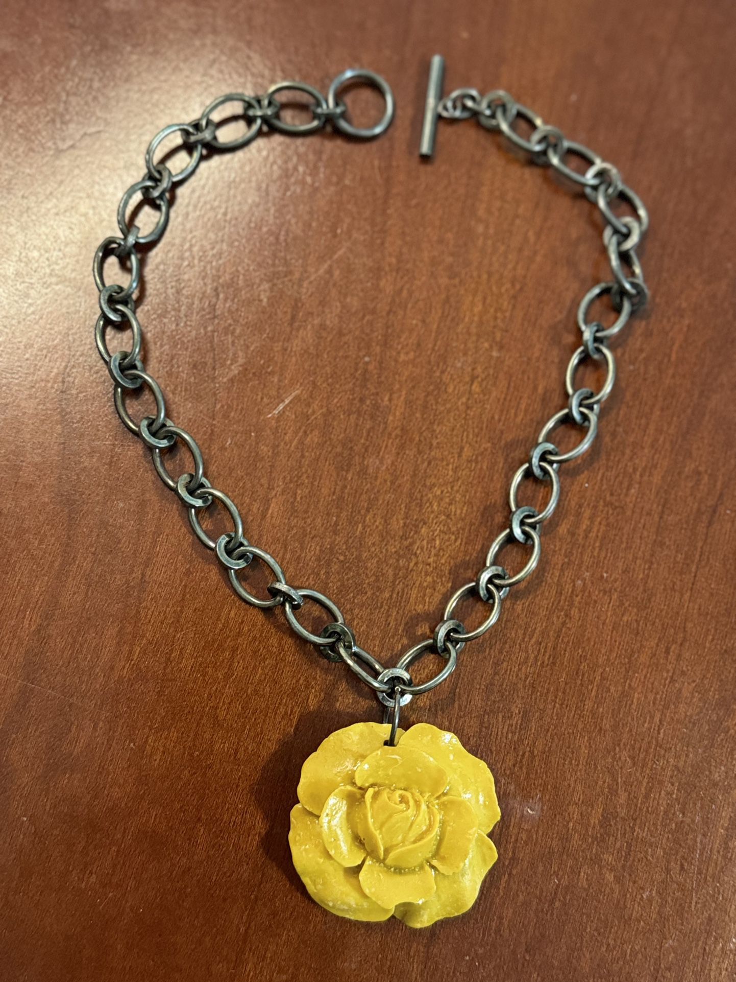 Flower Chain Choker Necklace Jewelry 