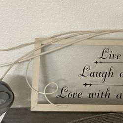 Live Love Laugh Wall Art 