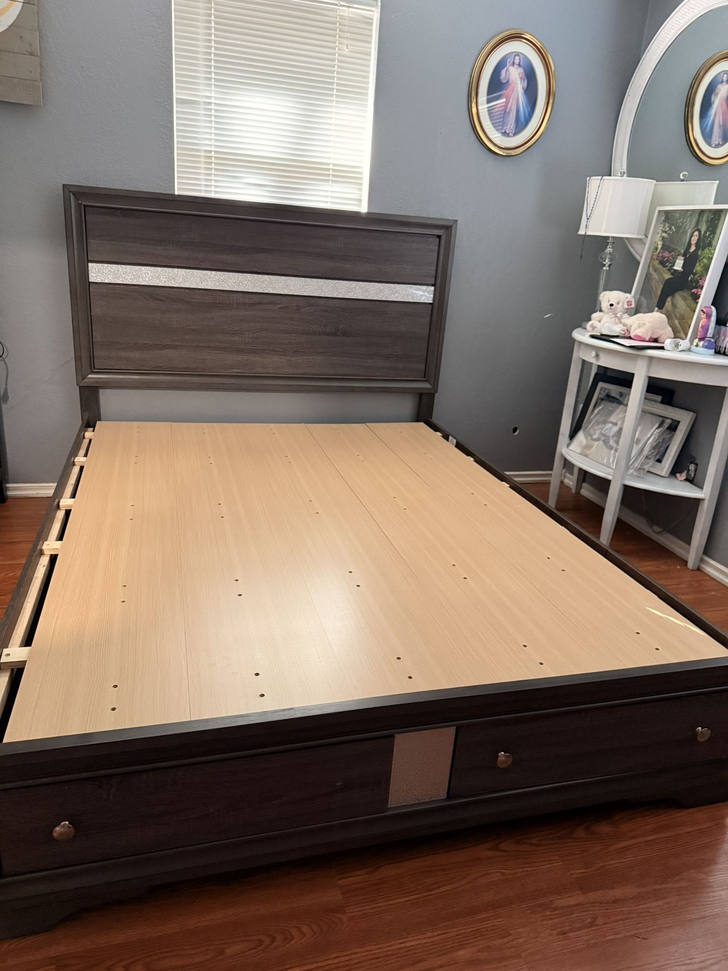 Queen Bed Frame & Dresser