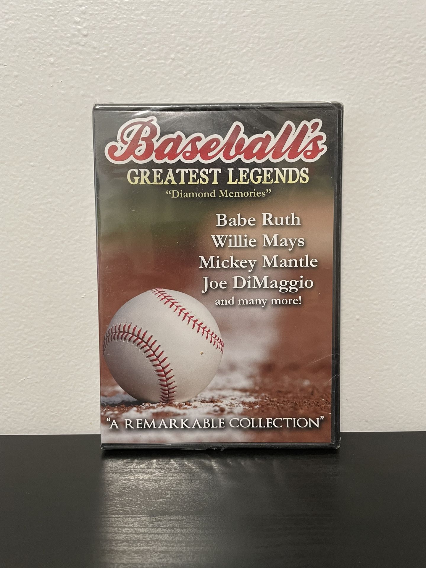 Baseball's Greatest Legends Diamond Memories DVD NEW Babe Ruth Willie Mays MLB