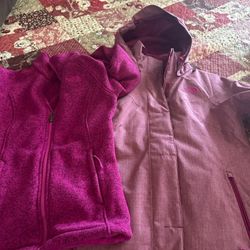 North Face Women's Jacket With Fleece Insert