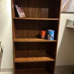 Wooden Bookshelf — Great Condition 