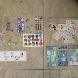 Assorted Disney Stickers pick up Coral Springs 33071