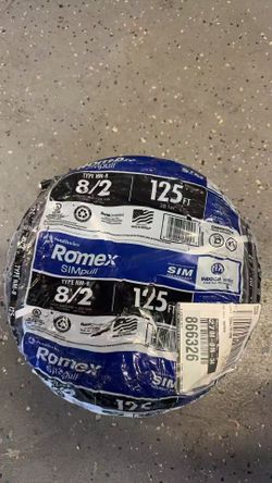 Romex 8/2 125ft
