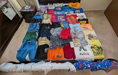 Toddler Boy Clothes (4T)=50 Pieces