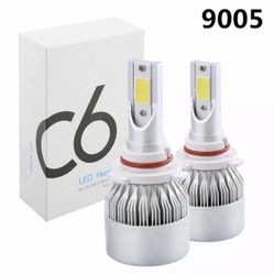 9005 LED Bulbs New In Box 6000k Super Bright White Lights