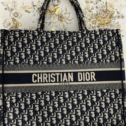 Dior Tote Bag With Receipt 